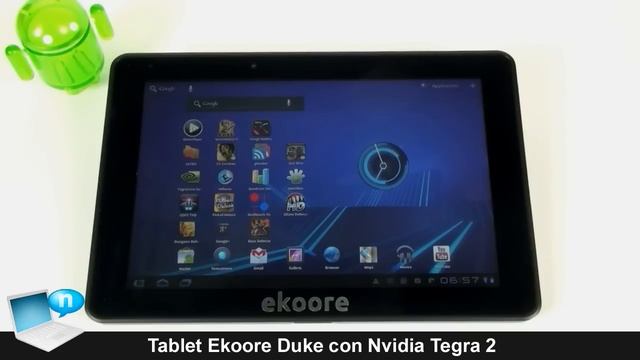 Tablet Ekoore Duke con Nvidia Tegra 2 e Android 3.2 Honeycomb смотреть онлайн