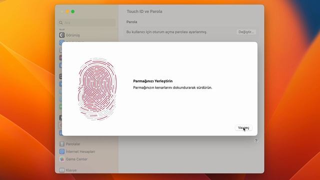 Macbook Parmak İzi Ekleme #macbook смотреть онлайн