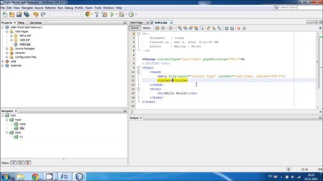 Example Hello World with Jade Gateway Class смотреть онлайн