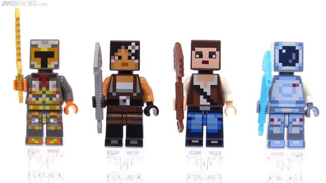 LEGO Minecraft Skin Packs 1 & 2 reviewed! смотреть онлайн