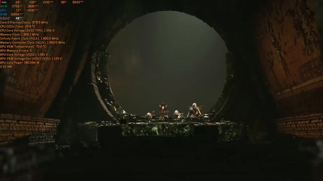 Shadow of the Tomb Raider Ultra 1080p AMD 3700X RX480 4GB OC смотреть онлайн