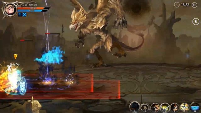 Dragon Spear-Assassin(Defensive type)Easy Solo(Chasm of Abyss-Ancient gods ) Steam смотреть онлайн