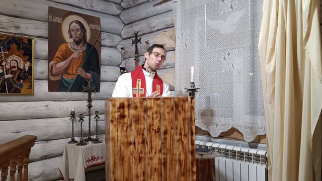 Проповедь на день Апостола Фомы (21.12.2023) смотреть онлайн