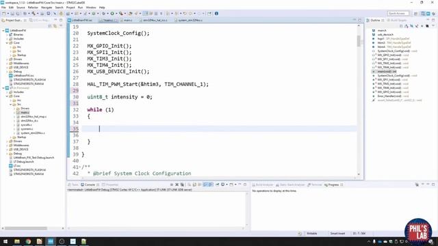 Учебное пособие по программированию STM32 для оборудования с интерфейсами SWD PWM USB SPI смотреть онлайн