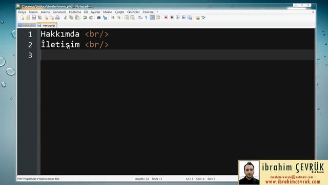 Php Dersleri 14 - Dahil Etme Komutları (include , require) смотреть онлайн