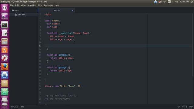 Constructor and Destructor in PHP (Object Oriented Programming) смотреть онлайн