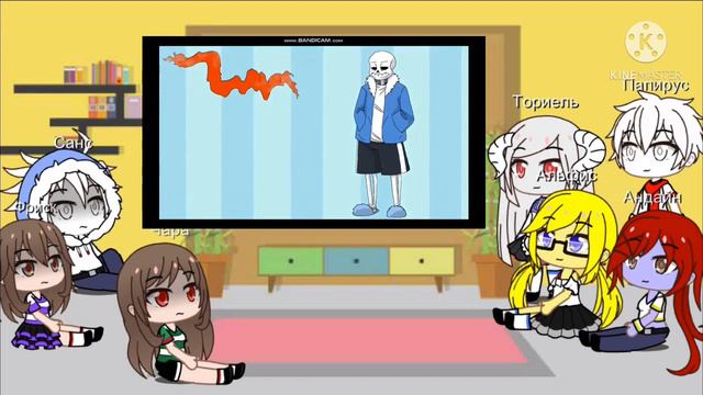 Реакция андертейл на меме про санса смотреть онлайн