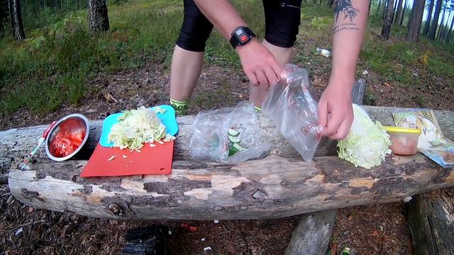 Велопокатушка с шаурмой на костре смотреть онлайн