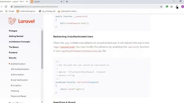 How to integrate AUTH in laravel 6 ? with migration tables and database. смотреть онлайн