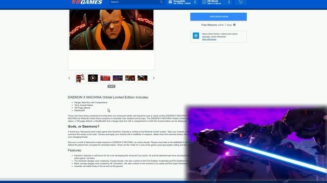 Upcoming: DAEMON X MACHINA Orbital Limited Edition смотреть онлайн