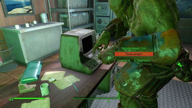Fallout 4 Hercules learning to type on PC Fallout 4 Силач учится печатать на ПК смотреть онлайн