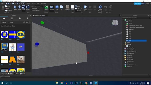 Making A Fake Roblox Ikea SCP 3008 Game! смотреть онлайн