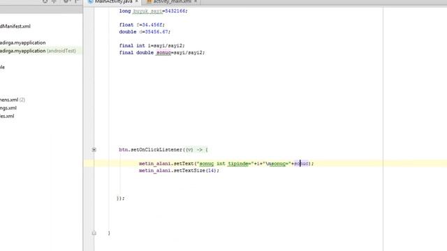 Temel Java Eğitimi-2 (double, float ve boolen veri tipleri) смотреть онлайн