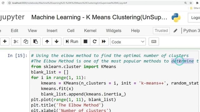 Unsupervised Machine Learning | k means clustering algorithm | k means clustering algorithm example смотреть онлайн