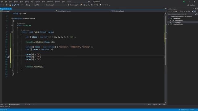 008. Arrays in C# | Arabic Darija смотреть онлайн