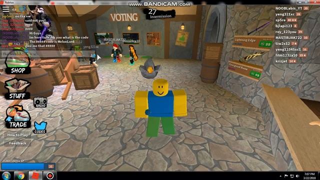 Roblox - Knife Capsules All Codes смотреть онлайн