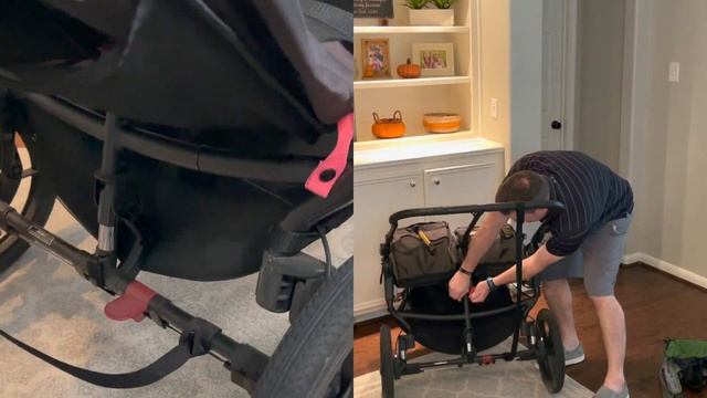 Baby Jogger Double Stroller Summit X3 Fabric Removal