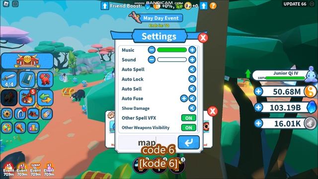 NEW UPDATE CODES *UPDATE 66* [UPD] Weapon Fighting Simulator ROBLOX | ALL CODES | April 29, 2023 смотреть онлайн