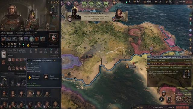 Crusader Kings 3 / Gameplay ITA - GodHerja Mod #10 [La Routine dell'Autocrata] смотреть онлайн