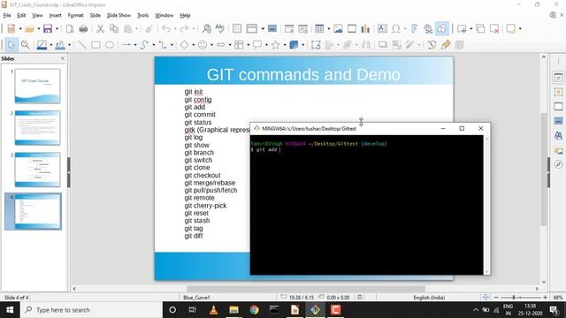 Learn GIT core concept with practical and demonstration of core GIT commands within 1 hour смотреть онлайн