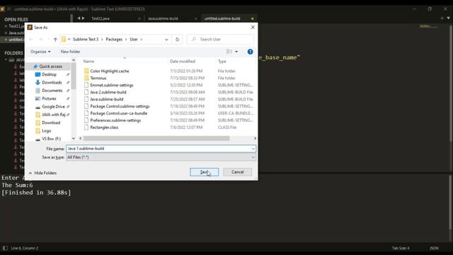 How To Run Java Code In Sublime Text All Version [1, 2, 3, 4, 5.....] || With Example....!! смотреть онлайн