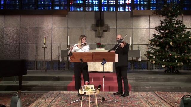 DeUz Duo, Julia Schmidt (flute) & Sancar Sapaev (violin): music by C. P. E. Bach & V. Kaunzner смотреть онлайн