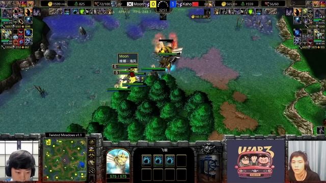 WC3 - [NE] Moon Vs Kaho [NE] - Semifinal - TP League S2 M4