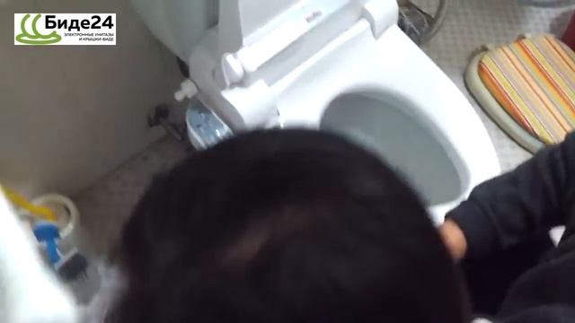 Установка крышки-биде Quoss на унитаз смотреть онлайн