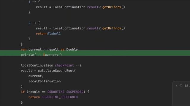 Kotlin Coroutine Animated - Non suspending call chain example смотреть онлайн