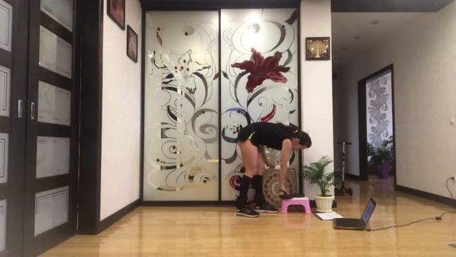 КРОССФИТ ДОМА Кроссфит с Яшмой день 45