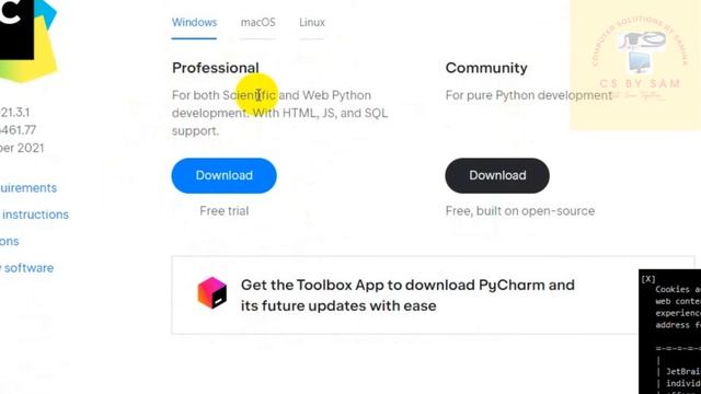 how to install Python, how to install IDE for python , pycharm, cs by sam смотреть онлайн