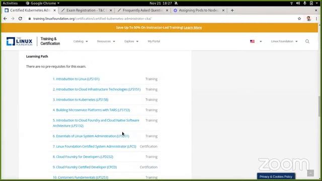 Certified Kubernetes Administrator (CKA) смотреть онлайн