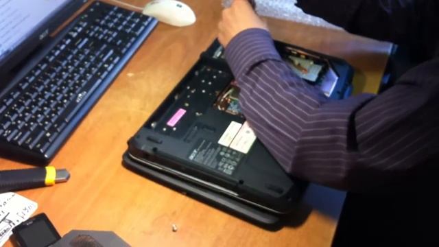 Как разобрать ноутбук Acer смотреть онлайн