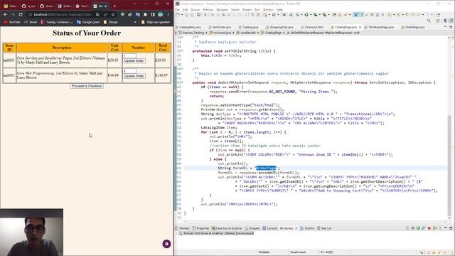 java Session Tracking смотреть онлайн