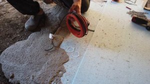 Крутая идея для гаража!!!Электрический теплый пол!!!