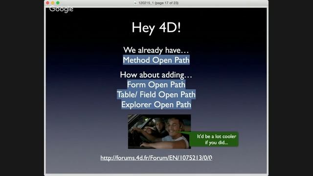 4DMethod #12 | New plugin for executing real 4D Code within HTML templates, Christian Sakowski смотреть онлайн