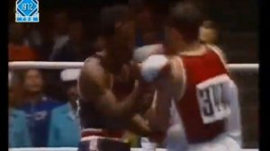 Самый молодой олимпийский чемпион по боксу 1972 года Вячеслав Лемешов. Финал