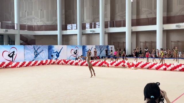 Всероссийская клубная лига г. Сочи 2023/Художественная гимнастика/Быкова Виктория/2008/Обруч. смотреть онлайн