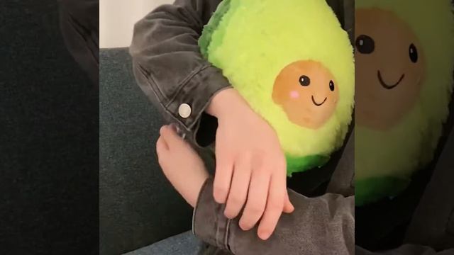 Мягкая игрушка авокадо (30 см) смотреть онлайн