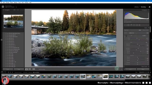 Пейзажные фотографии на длинной выдержке + работа в Lightroom смотреть онлайн