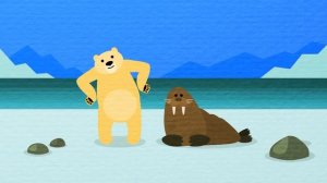 Капитан Краб: «Суперзарядка» Разминка для детей