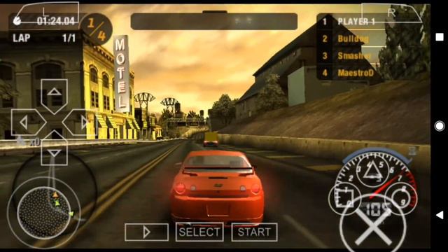PSP Nfs Most Wanted on Android Gameplay смотреть онлайн