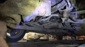 Замена масла в моторе и редукторах Subaru