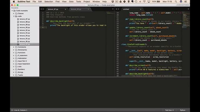101-override-methods смотреть онлайн