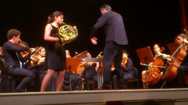CONCERTO ORQUESTRA ACADÉMICA........CONCERTO PARA TROMPA MOZART (SOLISTA CLÁUDIA GONÇALVES) смотреть онлайн