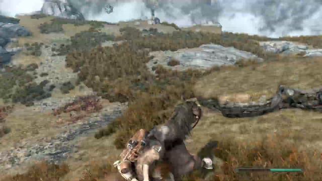 When You Try Mounted Combat - Skyrim AE смотреть онлайн