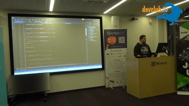 Building .NET Core tools using the Roslyn API by Arthur Tabatchnic at .NET focused 73rd DevClub.lv смотреть онлайн