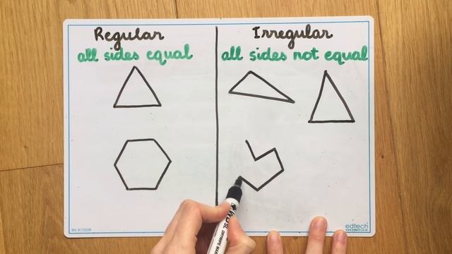 2d shapes - regular and irregular смотреть онлайн
