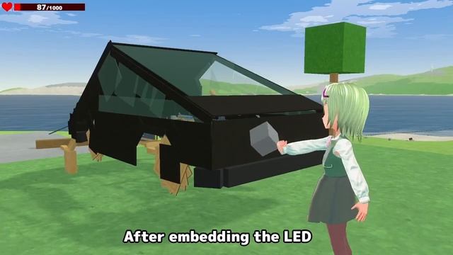 Primitierで自動運転車（テスラ Cybertruck）作って自動運転させてみた