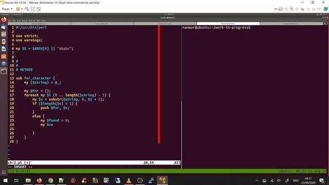 Perl Weekly Challenge - 074 (Task #2: FNR Character) смотреть онлайн